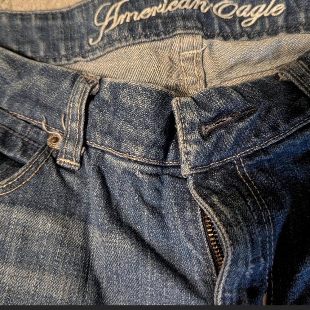 American Eagle Outfitters Blue Boot Cut Jeans